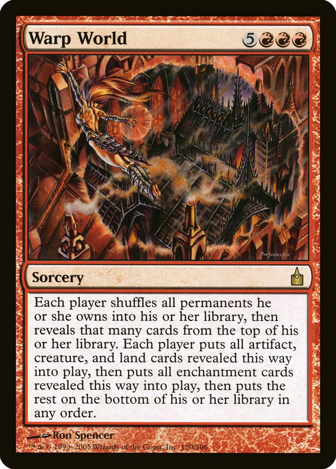 Warp World (150) [Ravnica: City of Guilds] | Odin's Place