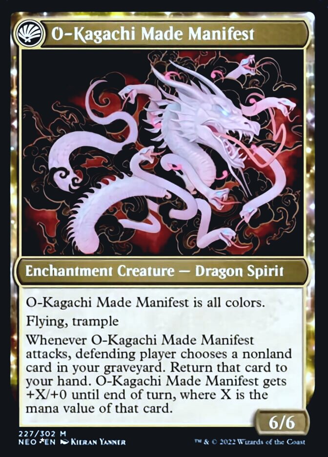 The Kami War // O-Kagachi Made Manifest [Kamigawa: Neon Dynasty Prerelease Promos] | Odin's Place