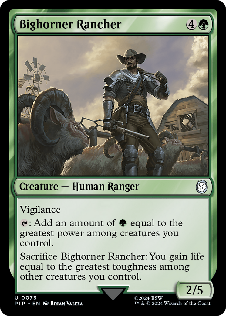 Bighorner Rancher [Fallout] | Odin's Place