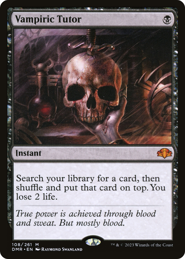 Vampiric Tutor [Dominaria Remastered] | Odin's Place