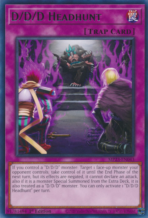 D/D/D Headhunt [MP23-EN043] Rare | Odin's Place