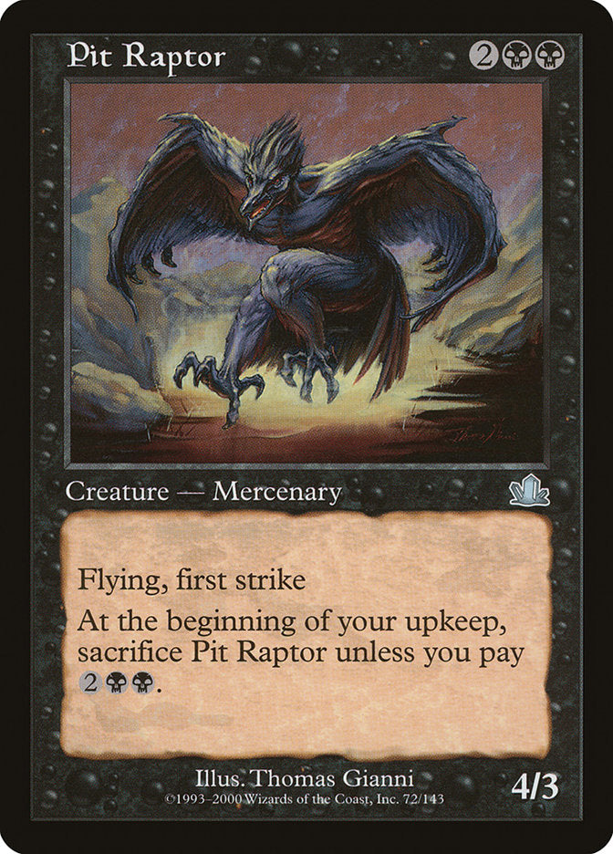 Pit Raptor (72) [Prophecy] | Odin's Place