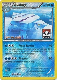 Avalugg (31/106) (League Promo 3rd Place) [XY: Flashfire] | Odin's Place