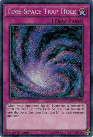 Time-Space Trap Hole [DUEA-EN079] Secret Rare | Odin's Place