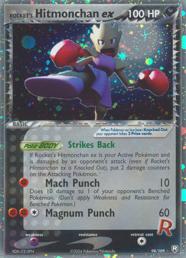 Rocket's Hitmonchan ex (98/109) [EX: Team Rocket Returns] | Odin's Place