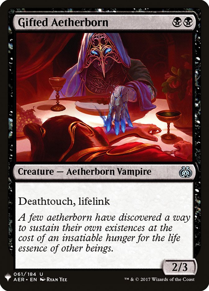 Gifted Aetherborn [Mystery Booster] | Odin's Place
