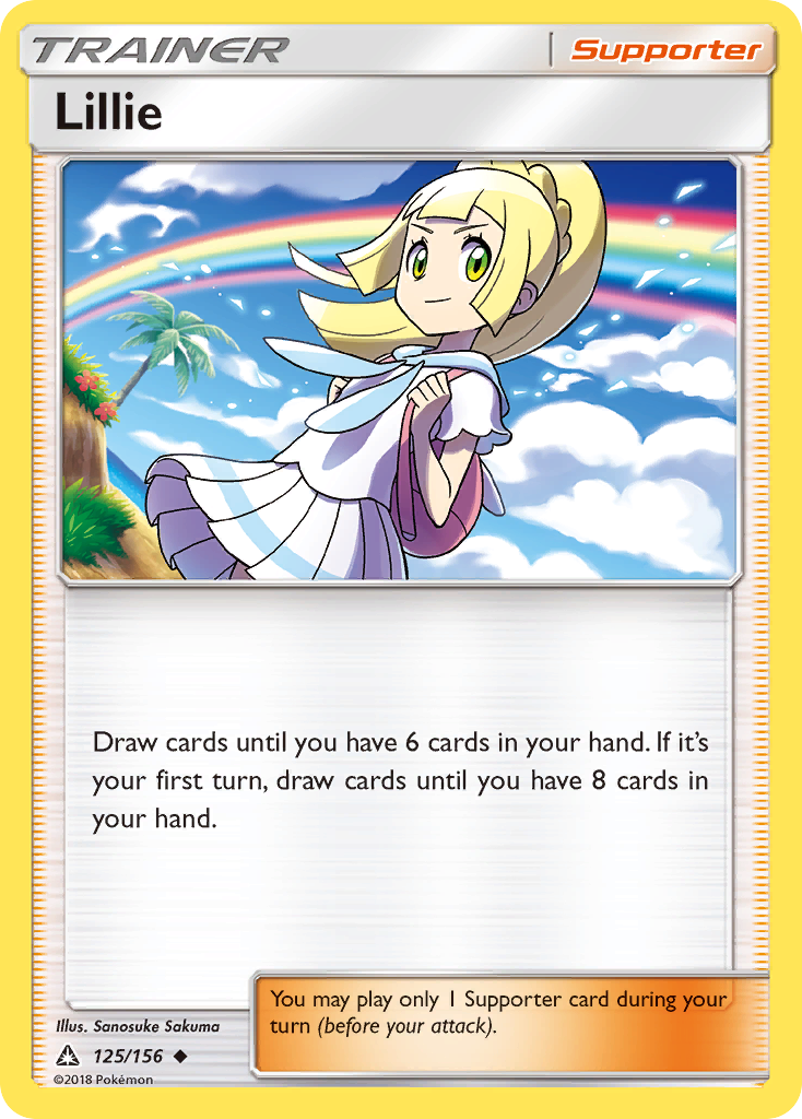 Lillie (125/156) [Sun & Moon: Ultra Prism] | Odin's Place