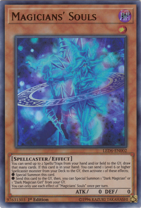 Magicians' Souls [LED6-EN002] Ultra Rare | Odin's Place