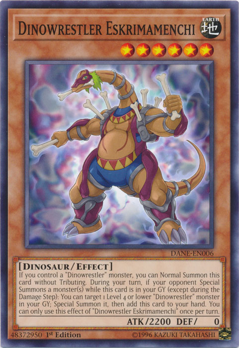 Dinowrestler Eskrimamenchi [DANE-EN006] Common | Odin's Place