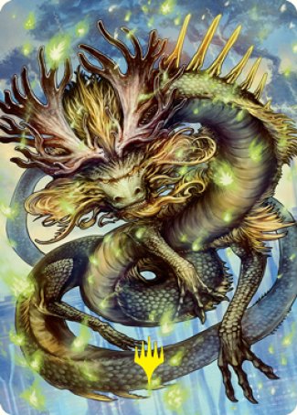 Kura, the Boundless Sky Art Card (Gold-Stamped Signature) [Kamigawa: Neon Dynasty Art Series] | Odin's Place