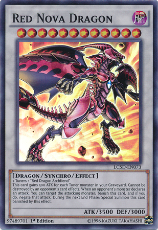 Red Nova Dragon [LC5D-EN073] Super Rare | Odin's Place