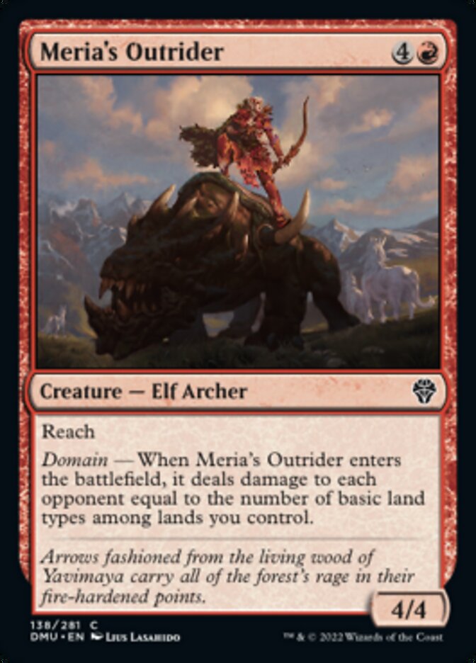 Meria's Outrider [Dominaria United] | Odin's Place