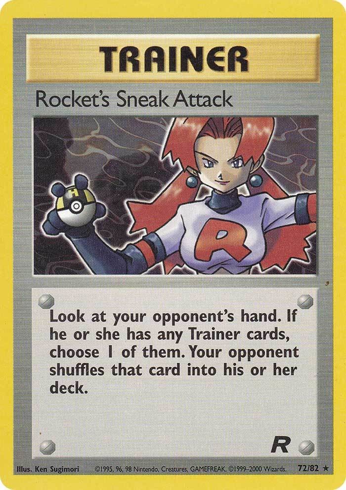Rocket's Sneak Attack (72/82) [Team Rocket Unlimited] | Odin's Place