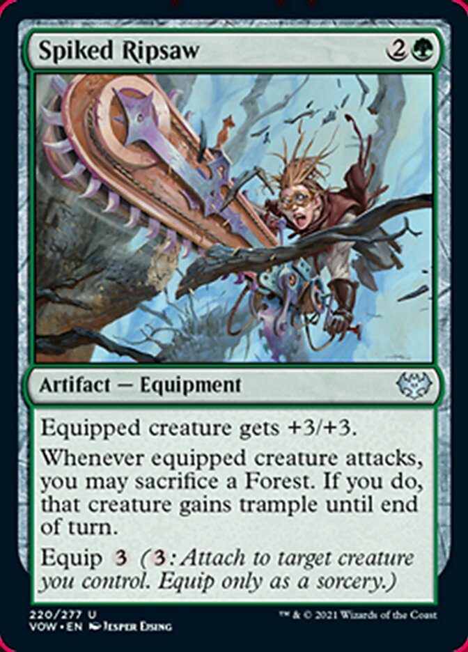 Spiked Ripsaw [Innistrad: Crimson Vow] | Odin's Place