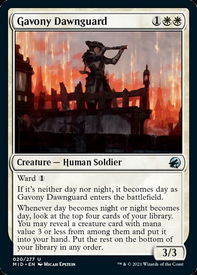 Gavony Dawnguard [Innistrad: Midnight Hunt] | Odin's Place