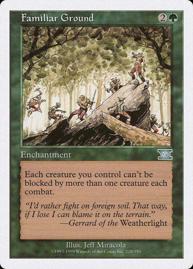 Familiar Ground (228) [Classic Sixth Edition] | Odin's Place