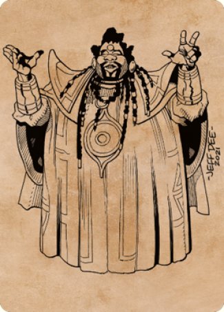 Alaundo the Seer Art Card [Commander Legends: Battle for Baldur's Gate Art Series] | Odin's Place