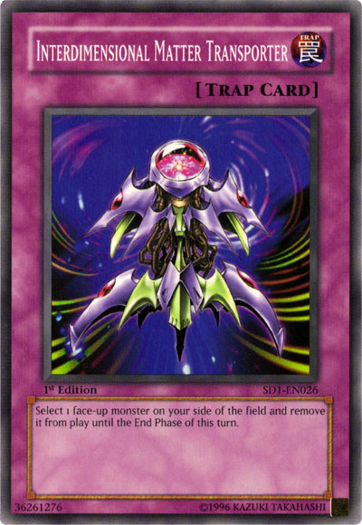 Interdimensional Matter Transporter [SD1-EN026] Common | Odin's Place