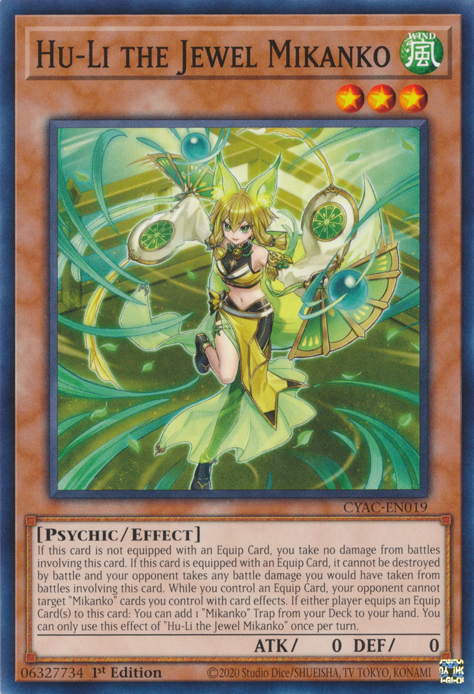 Hu-Li the Jewel Mikanko [CYAC-EN019] Common | Odin's Place