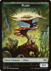 Eldrazi Spawn // Plant Double-Sided Token [Double Masters Tokens] | Odin's Place