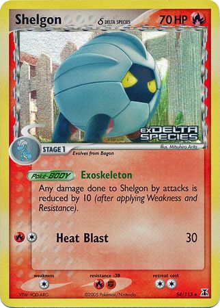 Shelgon (54/113) (Delta Species) (Stamped) [EX: Delta Species] | Odin's Place