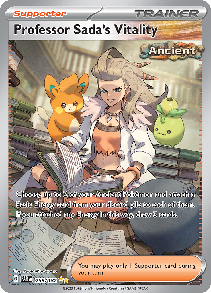 Professor Sada's Vitality (256/182) [Scarlet & Violet: Paradox Rift] | Odin's Place