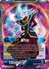Whis // Whis, Invitation to Battle (BT16-021) [Realm of the Gods] | Odin's Place