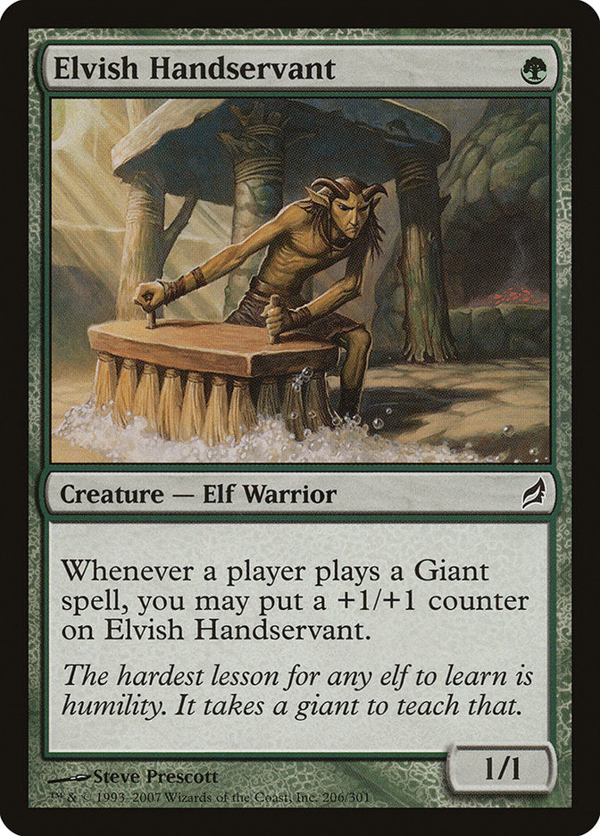 Elvish Handservant (206) [Lorwyn] | Odin's Place