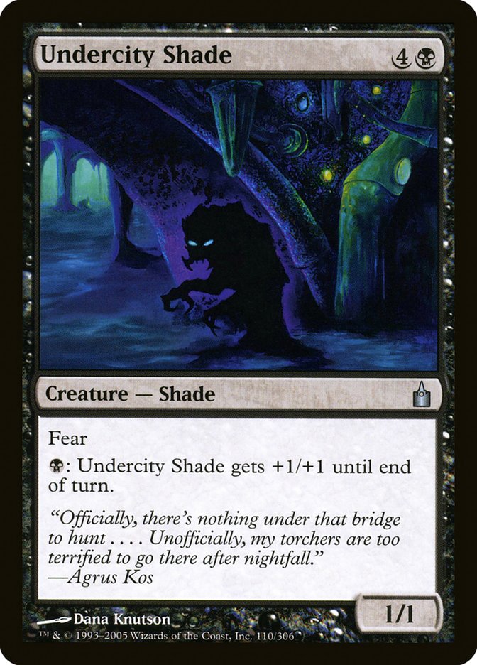 Undercity Shade (110) [Ravnica: City of Guilds] | Odin's Place