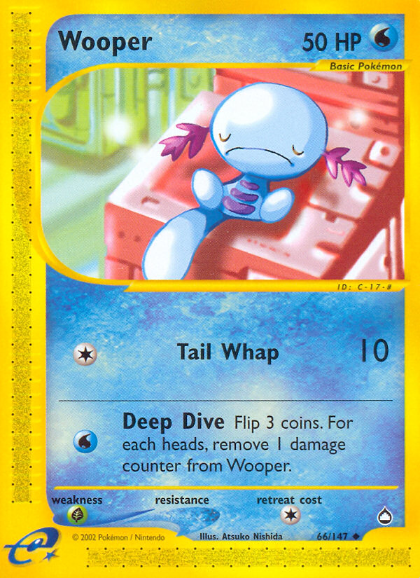 Wooper (66/147) [Aquapolis] | Odin's Place