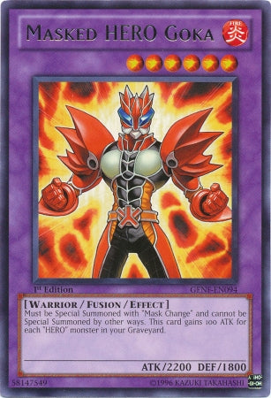 Masked Hero Goka [GENF-EN094] Rare | Odin's Place