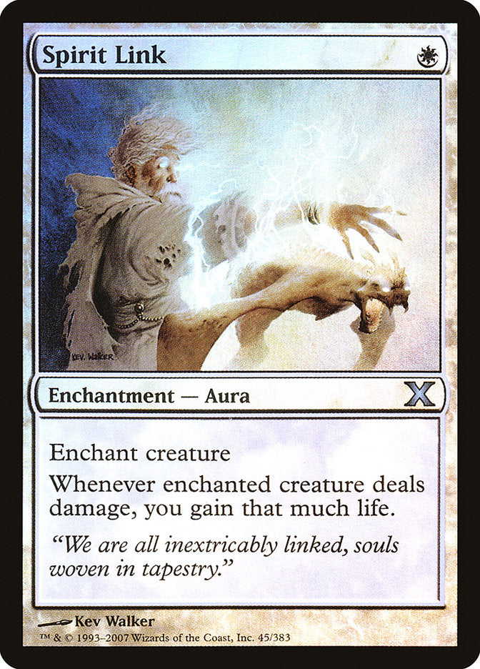 Spirit Link (Premium Foil) [Tenth Edition] | Odin's Place
