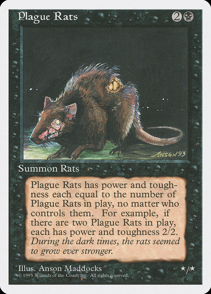 Plague Rats (154) [Fourth Edition] | Odin's Place