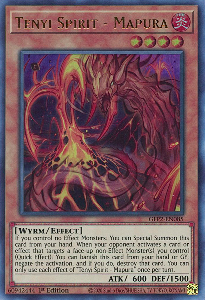 Tenyi Spirit - Mapura [GFP2-EN085] Ultra Rare | Odin's Place
