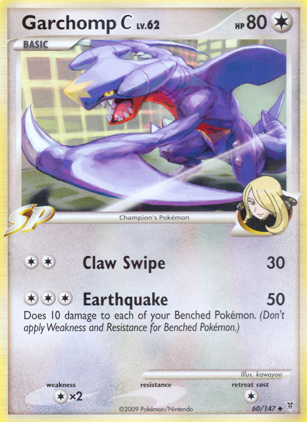 Garchomp C (60/147) [Platinum: Supreme Victors] | Odin's Place