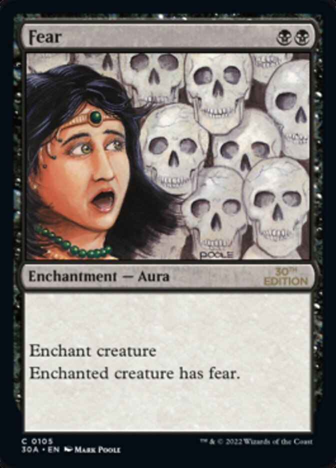 Fear [30th Anniversary Edition] | Odin's Place