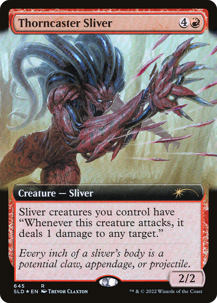 Thorncaster Sliver (Extended Art) [Secret Lair Drop Series] | Odin's Place
