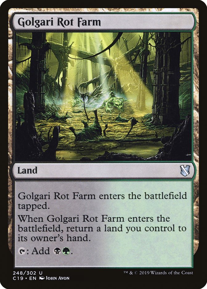 Golgari Rot Farm [Commander 2019] | Odin's Place