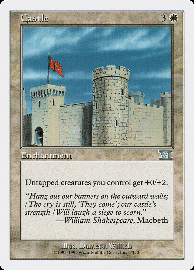 Castle (6) [Classic Sixth Edition] | Odin's Place