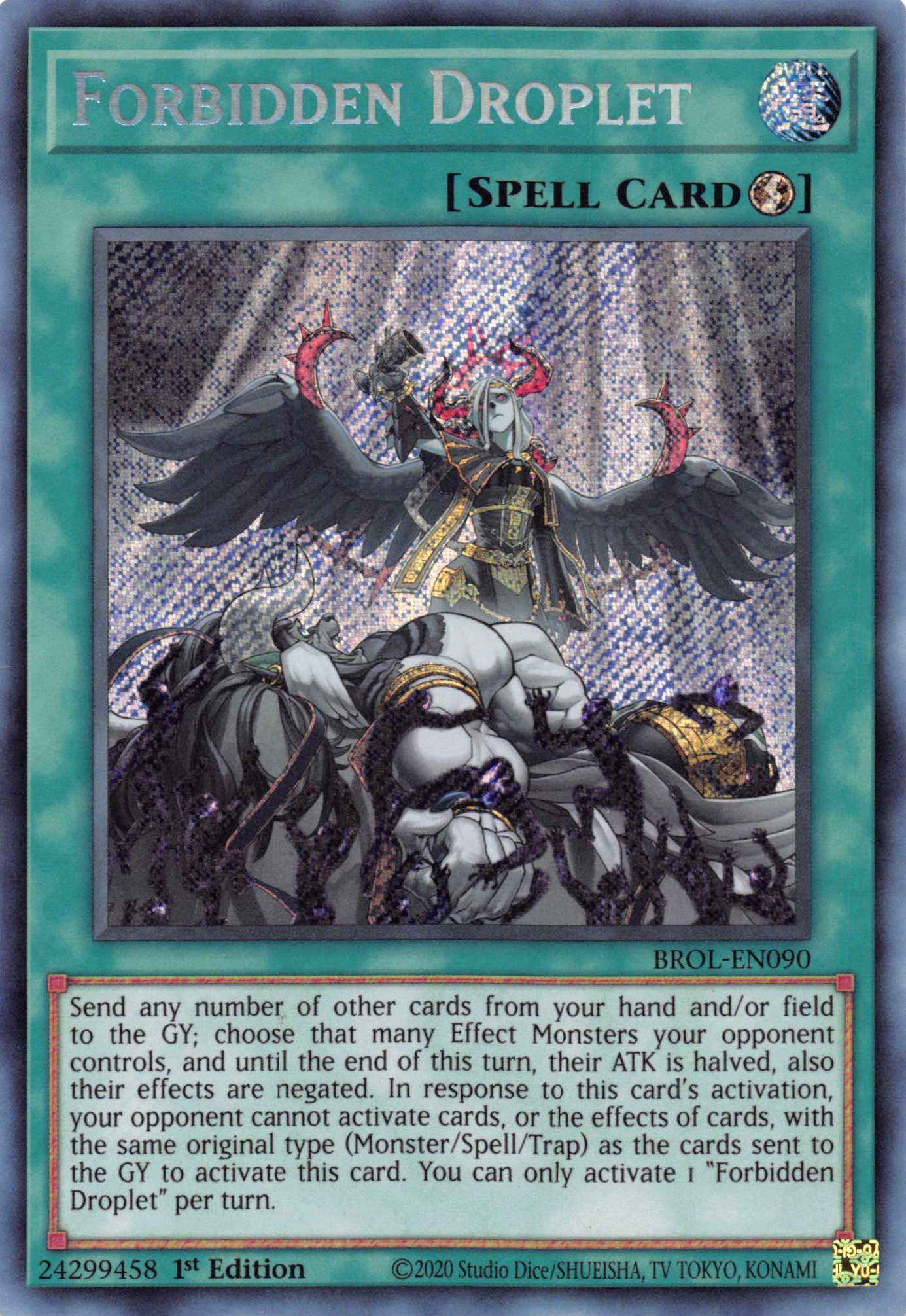Forbidden Droplet [BROL-EN090] Secret Rare | Odin's Place