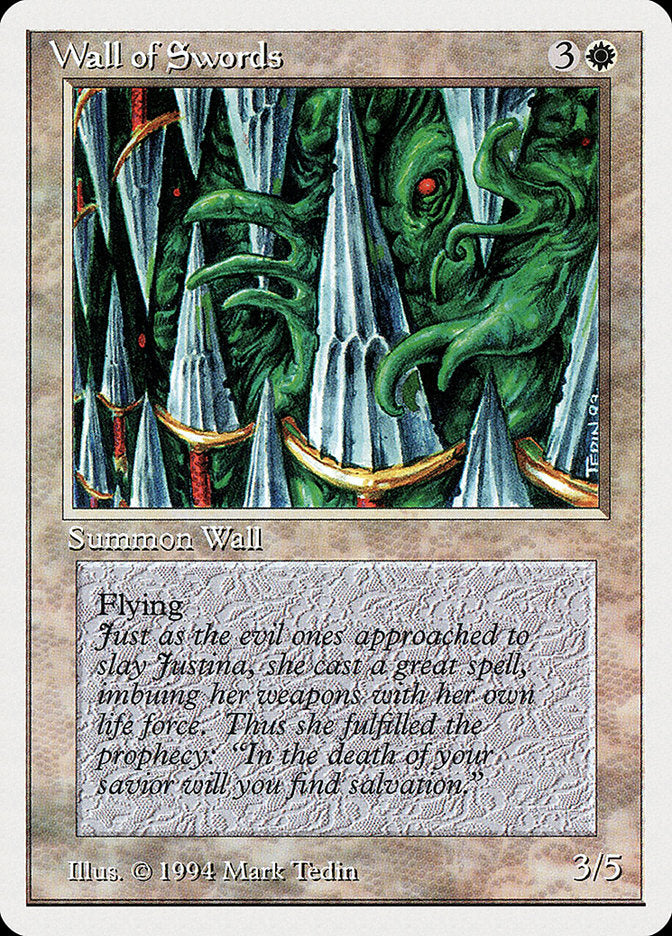 Wall of Swords [Summer Magic / Edgar] | Odin's Place