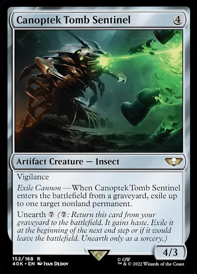 Canoptek Tomb Sentinel (Surge Foil) [Warhammer 40,000] | Odin's Place