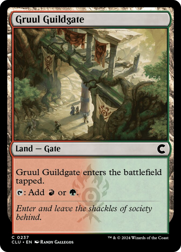 Gruul Guildgate [Ravnica: Clue Edition] | Odin's Place