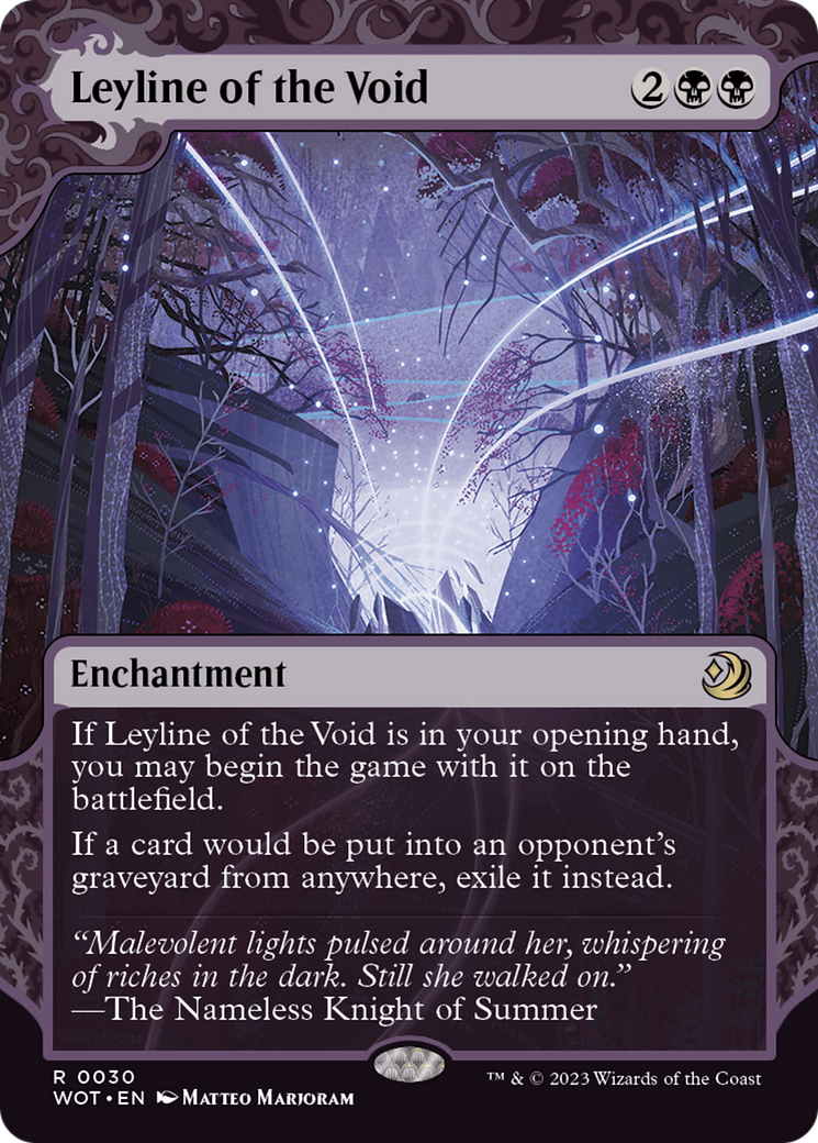 Leyline of the Void [Wilds of Eldraine: Enchanting Tales] | Odin's Place