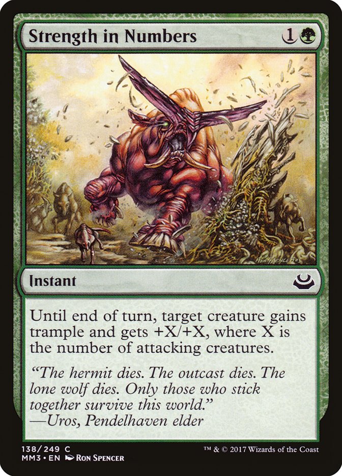 Strength in Numbers (138) [Modern Masters 2017] | Odin's Place
