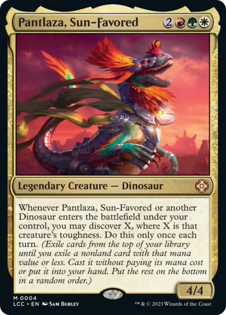 Pantlaza, Sun-Favored [The Lost Caverns of Ixalan Commander] | Odin's Place