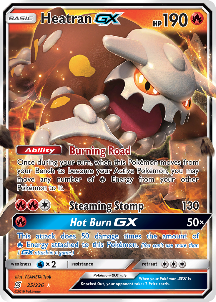 Heatran GX (25/236) [Sun & Moon: Unified Minds] | Odin's Place