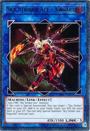 Sky Striker Ace - Kagari [OP08-EN002] Ultimate Rare | Odin's Place