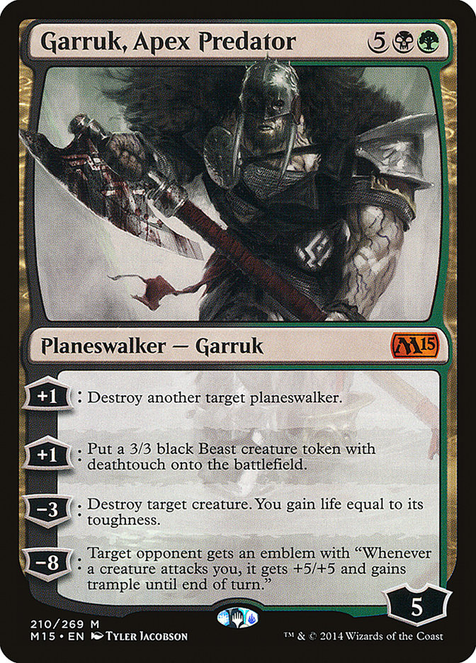 Garruk, Apex Predator (210) [Magic 2015] | Odin's Place
