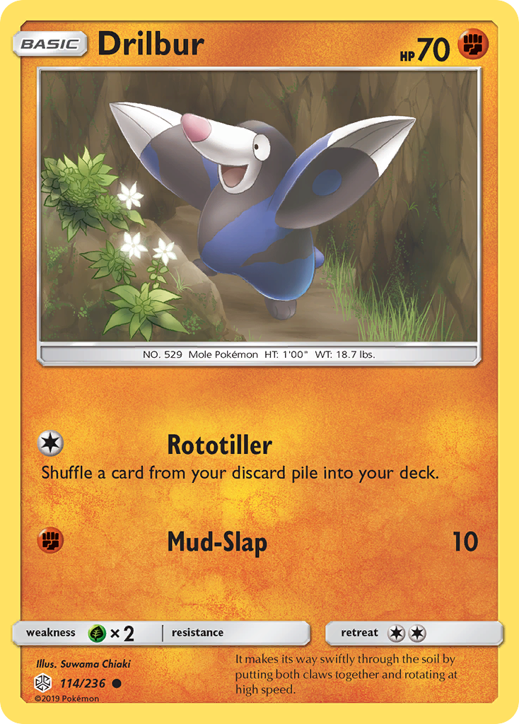 Drilbur (114/236) [Sun & Moon: Cosmic Eclipse] | Odin's Place